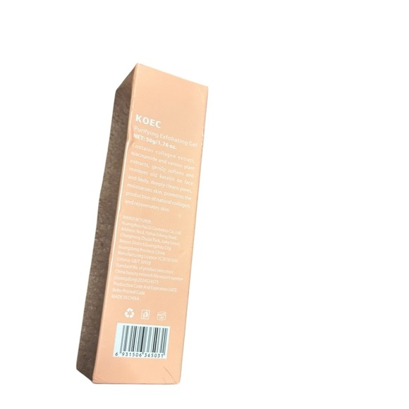 New KOEC Purifying & Exfoliating Gel for Face & Body 1.76oz EXP 01/2030 - Picture 3 of 5